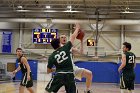 MBBall vs Babson  Wheaton College Men's Basketball vs Babson College. - Photo By: KEITH NORDSTROM : Wheaton, basketball, Babson
